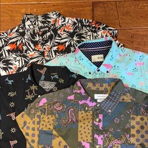 Lot / Bundle Multi-brand Men’s short Sleeve shirts